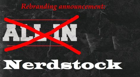 All In Nerdstock red slash Rebranding Annoucement B